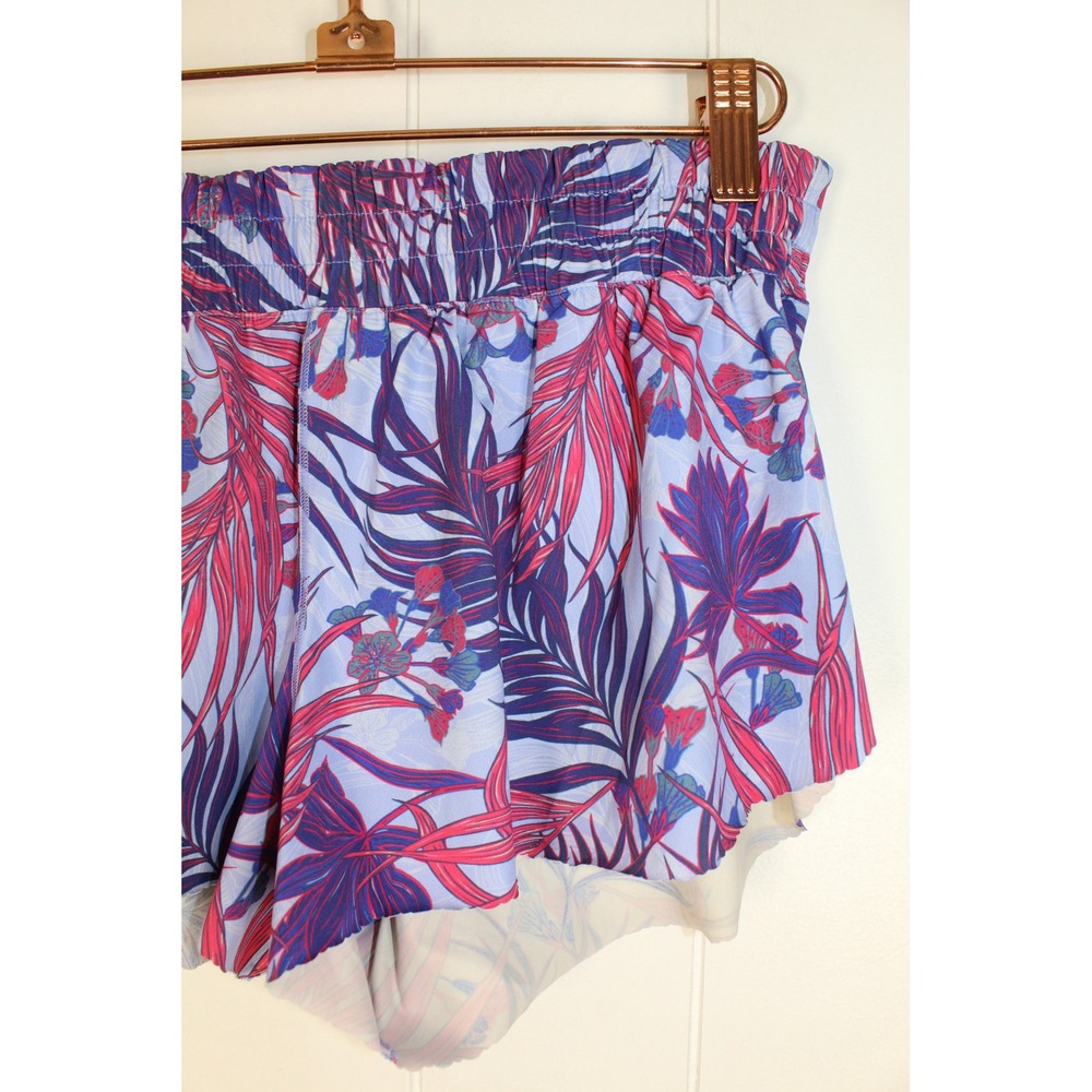 Lululemon Will The Wave Surf Shorts Mini Twisted Tropics Purple SZ 6 - Picture 4 of 8